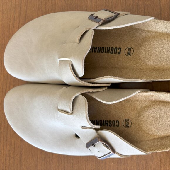 New, Cushionare no tags or box.  Women's beige mules Low Shipping - Picture 6 of 6